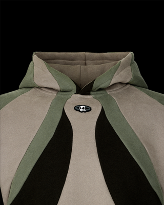 'SPLICE' HOODIE: BAYLEAF