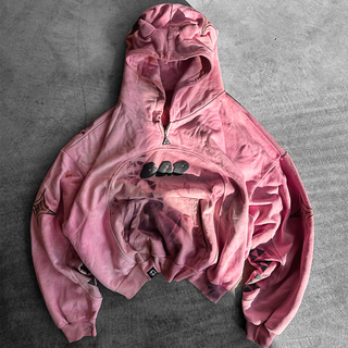 Majin Pink Hazmat Hoodie