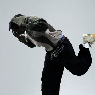 'SPLICE' HOODIE: BAYLEAF