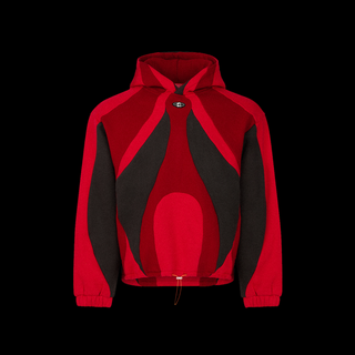 'SPLICE' HOODIE: MAGMA