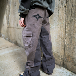 ROY'S PECAN 'SHURIKEN' DENIM PANTS