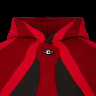 'SPLICE' HOODIE: MAGMA