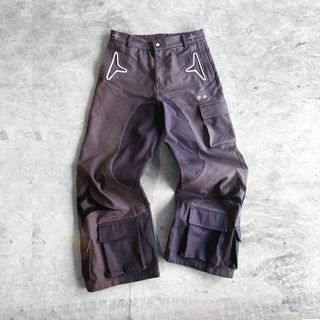 ROY'S PECAN 'SHURIKEN' DENIM PANTS