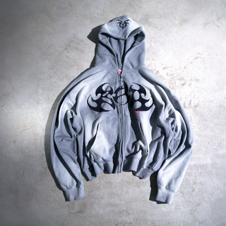 'GREY CHLOROPHYLL' HOODIE SAMPLE