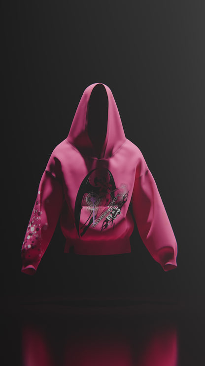 "IMPERFET" PINK* HOODIE